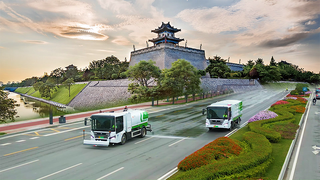 提升發展“含綠量”！宇通環衛助推古都西安綠色轉型
