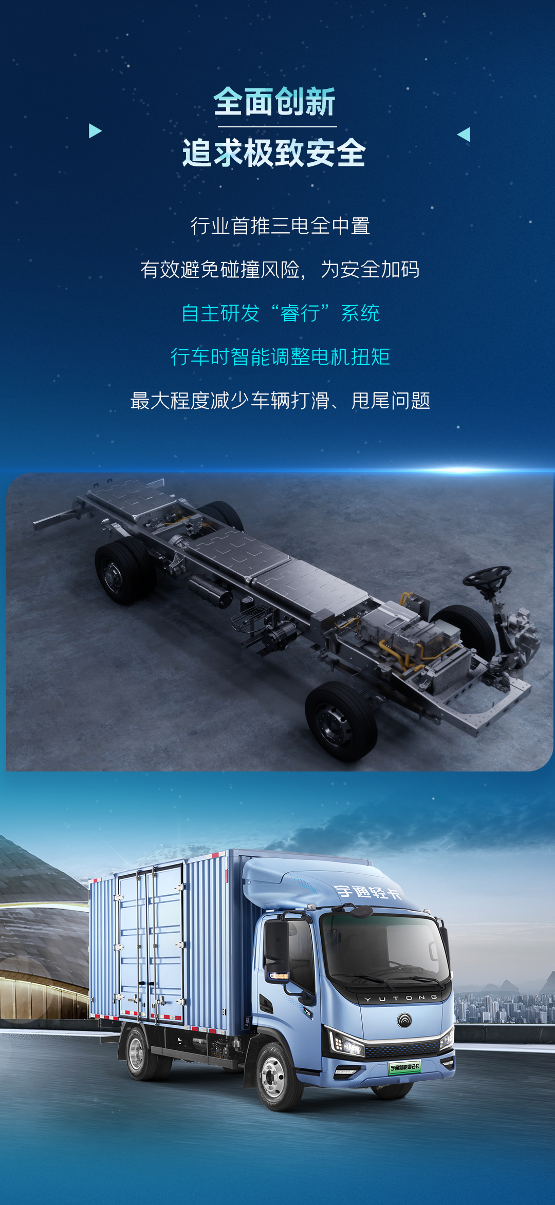 一圖看懂宇通輕卡上市新品！