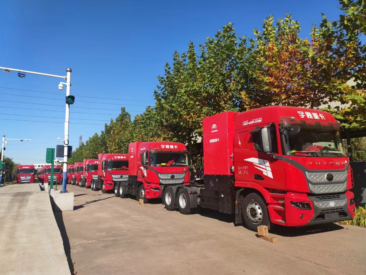 運(yùn)距200公里以上首選氫燃料重卡！唐山宇通用戶分享“純干貨”